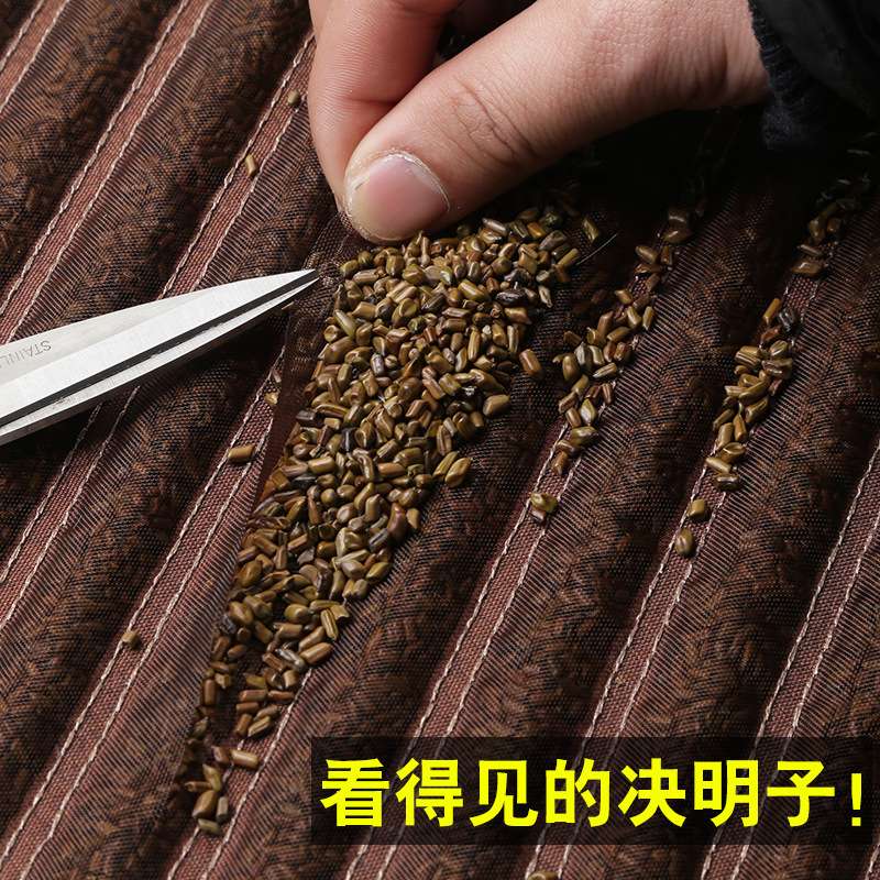 汽车坐垫单片四季通用无靠背三件套夏季透气决明子车座垫一件代发