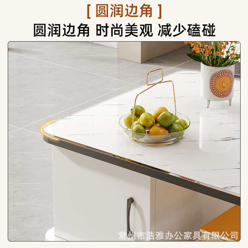 茶几客厅家用现代简约办公室钢化玻璃小户型出租屋茶几荼桌小桌子