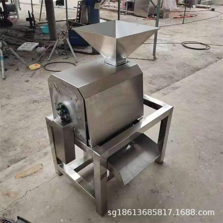 山楂糕使用不锈钢打浆机 樱桃红枣红豆食品去籽去皮打浆设备
