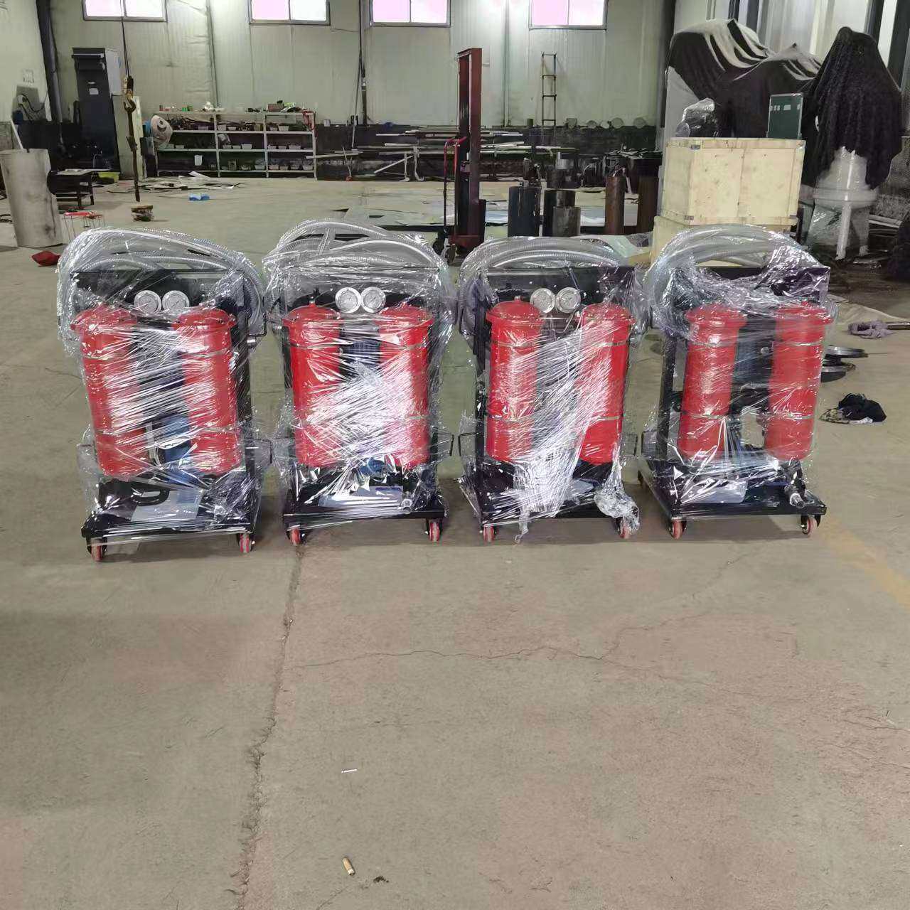 工厂供应双筒加油机高精度滤油机MLYJ-100B多级过滤液压油