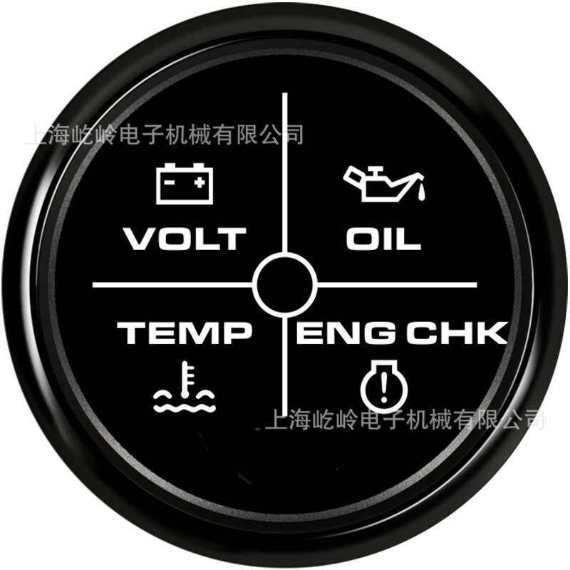 螺纹安装多功能表发动机故障/油压/电压/水温报警机械故障报警