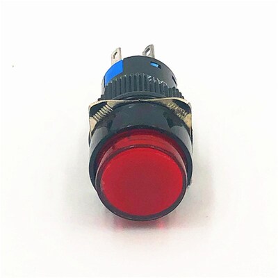 LA128A(L16A)按扭开关 5A 250VAC 红绿 5脚1开1闭自锁