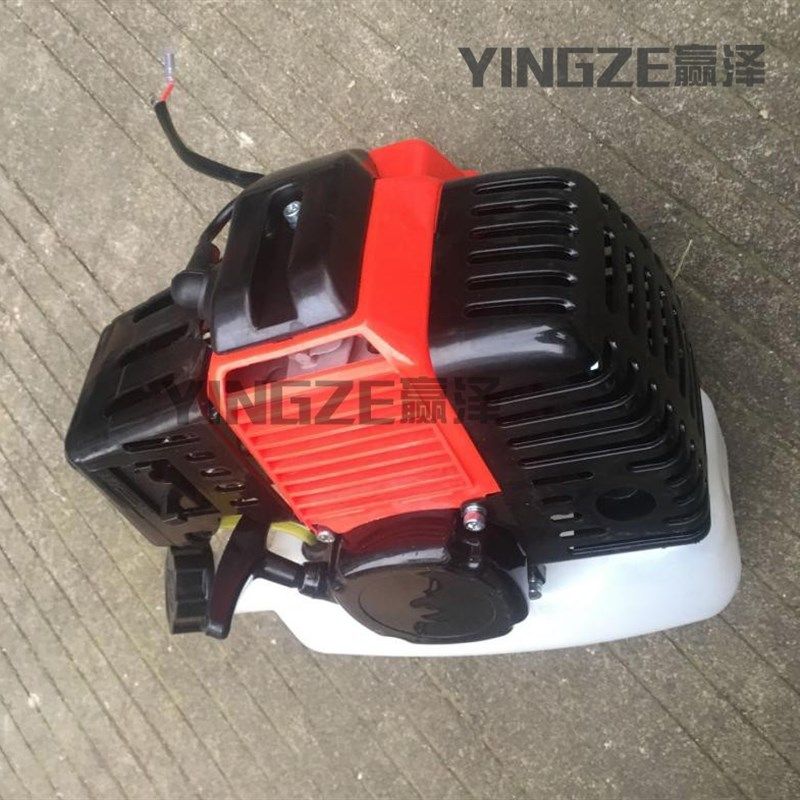 滑板车手拉启动迷你摩托车发动机49cc两冲程40-5汽油机变速箱油箱