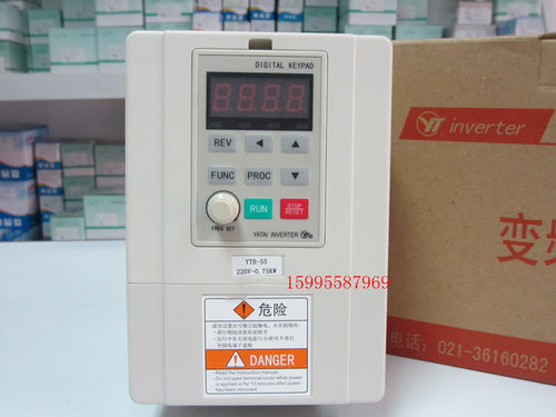 上海亚泰禹超变频器YTB-S5a(S5c)-0.75KW/单相220V/YTB-S5-0.75KW