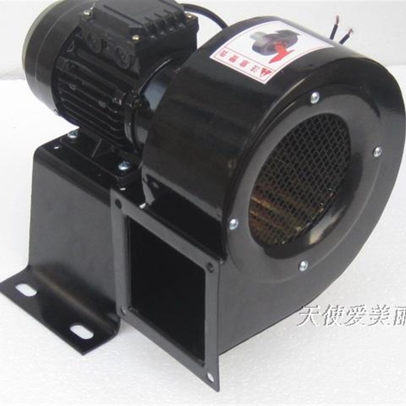 300W低噪音离心式风机抽油烟吸尘排风换气家用工业鼓风机220V380V