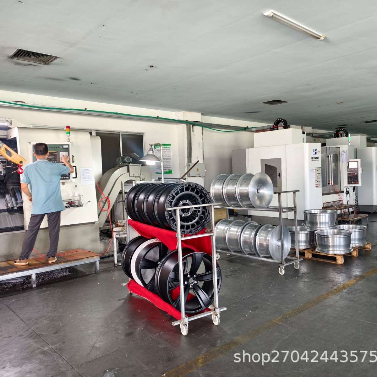 DOT认证OEM/ODM1718寸1920寸万吨铝合金抛光锻造轮毂工厂出口20年