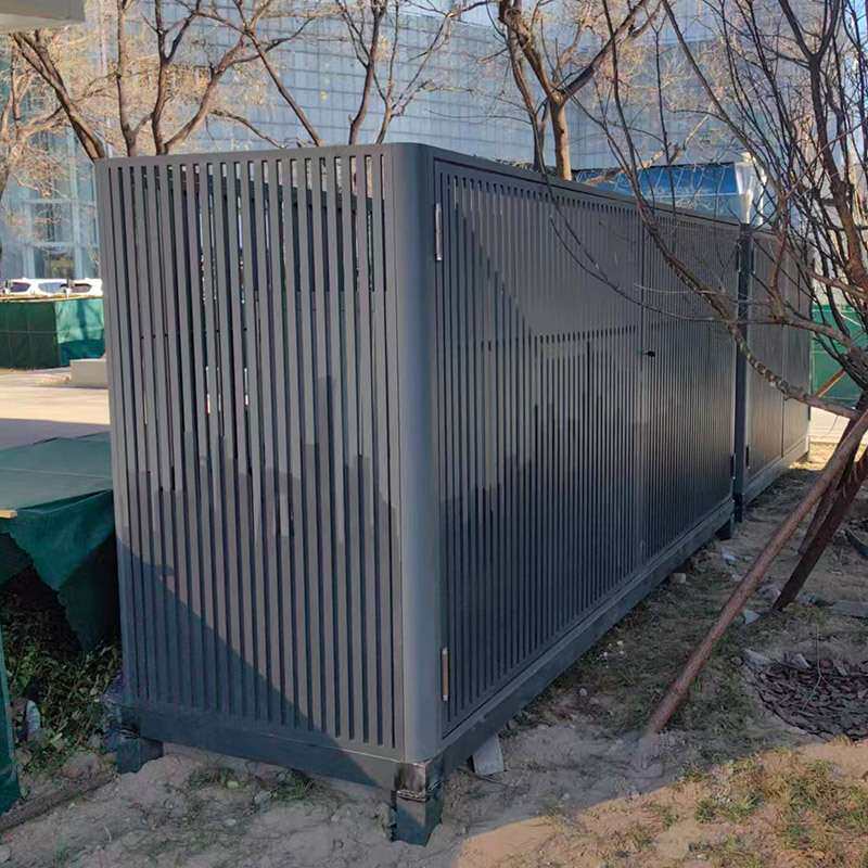 户外庭院花园围栏院子小区栅栏铁艺围挡别墅围墙铝合金护栏