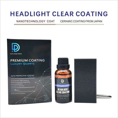 dpro HEDLIGHT CLEAR COATING 大灯翻新镀晶剂透明晶体可多层施