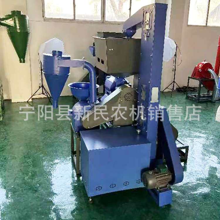 碾米机80型号去石除杂碾米机带提升机大米去壳机剥壳机380v
