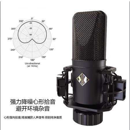 韩湘子（HANXIANGZI）KMS-5080PRO大振膜电容麦克风