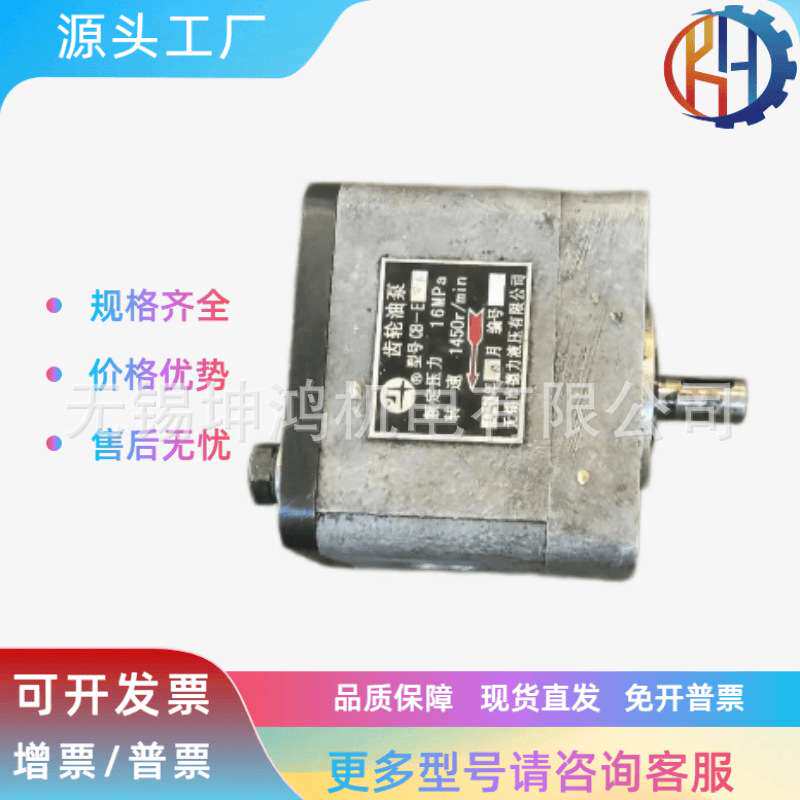 液压齿轮油泵CB-E2F 压力16Mpa转速1450r/min 工程机械润滑泵油泵