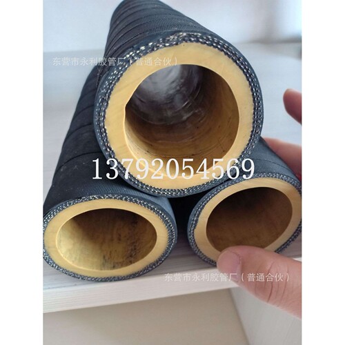 25 32 38 51mm耐磨煤矿钢厂造船厂建筑专用耐磨喷砂橡胶管