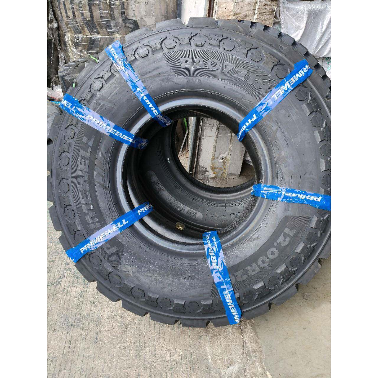 佳安Primewell 1200R20 20PR花纹PAO721H全轮位轮胎耐用工程车
