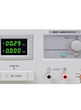 求精稳压电源QJ6005E直流电源 可调电源60V5A线性稳压电源 实验