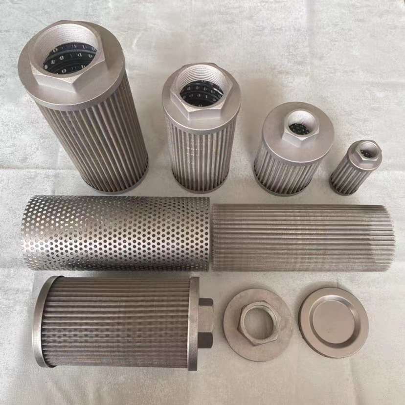液压油回油滤芯注塑机油箱钢丝吸油滤网过滤器风机机床磨床滤油器