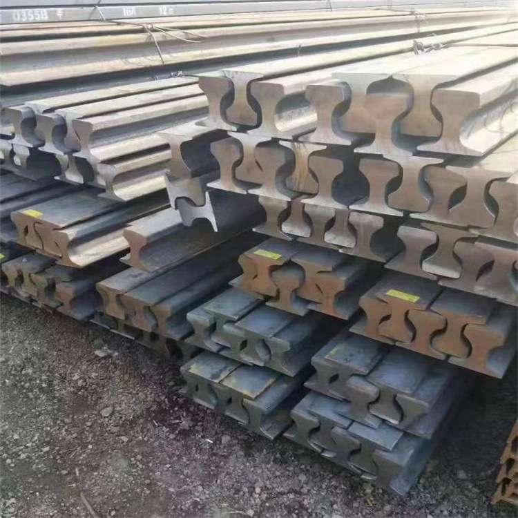 路轨 火车轨道钢 8kg-QU120规格齐全 供应Q235热轧钢轨