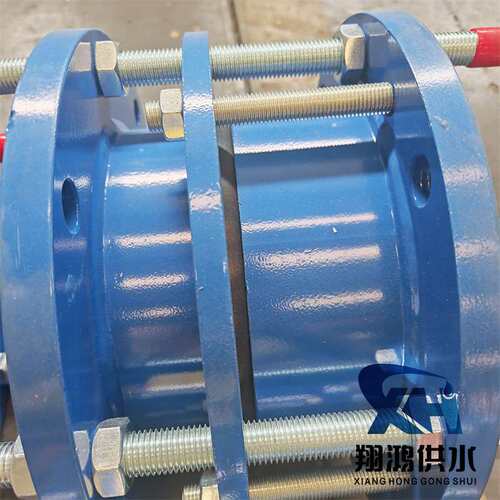 水利工程用钢制双法兰限位伸缩接头DN80 PN10管路补偿接头