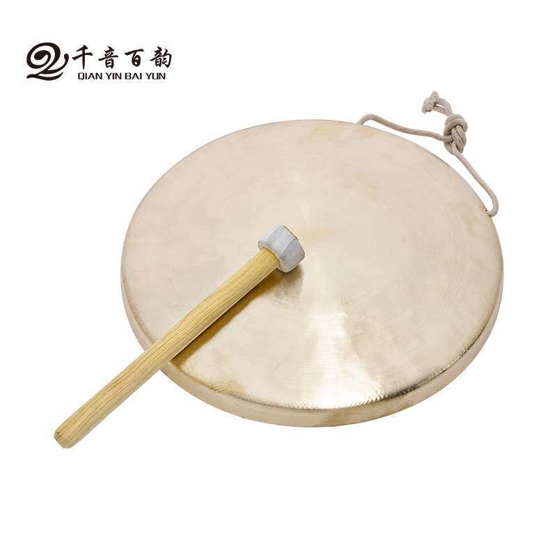 22CM手锣 /30/33/35/40公分厘米大苏锣高低中虎音铜锣 响铜乐器