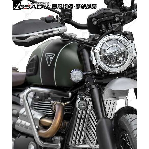 GSADV适用凯旋攀爬者1200XC护杠保险杠延长杠改装配件Scrambler