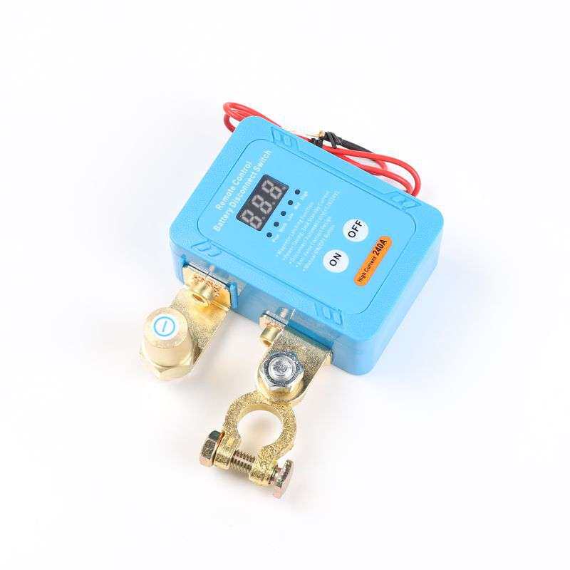 车用电瓶负极断电器12V24V电压数显电池断电器电瓶自动断电开关