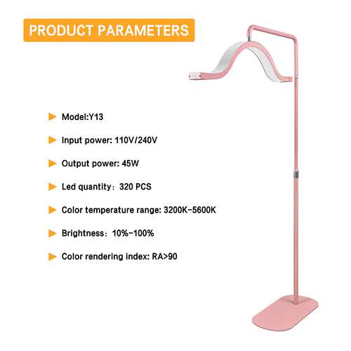 LED Floor Lash Lamp Light for Lash Extensions,Tattoo Light