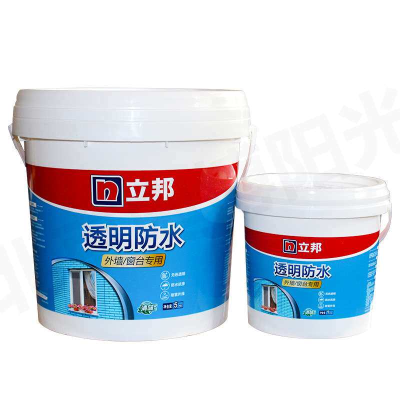 建海中建透明防水胶窗户阳台渗水屋顶漏水外墙返潮卫生间免砸砖