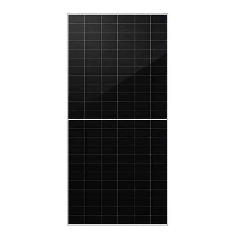 跨境货源双面发电双玻单晶太阳能光伏板580W家庭储能系统供电外贸
