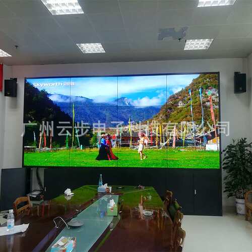 液晶拼接屏监控显示器46/49/55寸无缝展厅酒吧电视墙LED大屏幕100