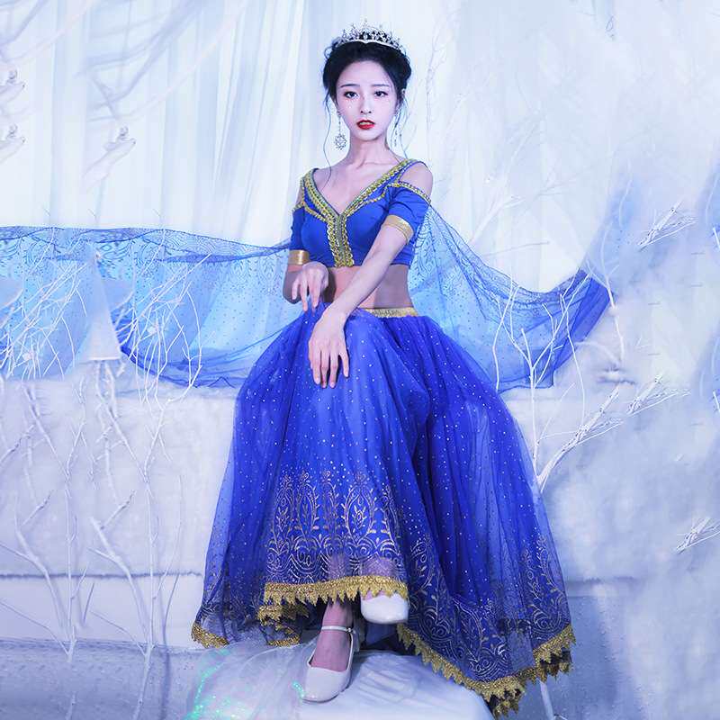 茉莉白雪复古公主舞蹈服演出服女万圣茉莉白雪cosplay公主舞蹈服