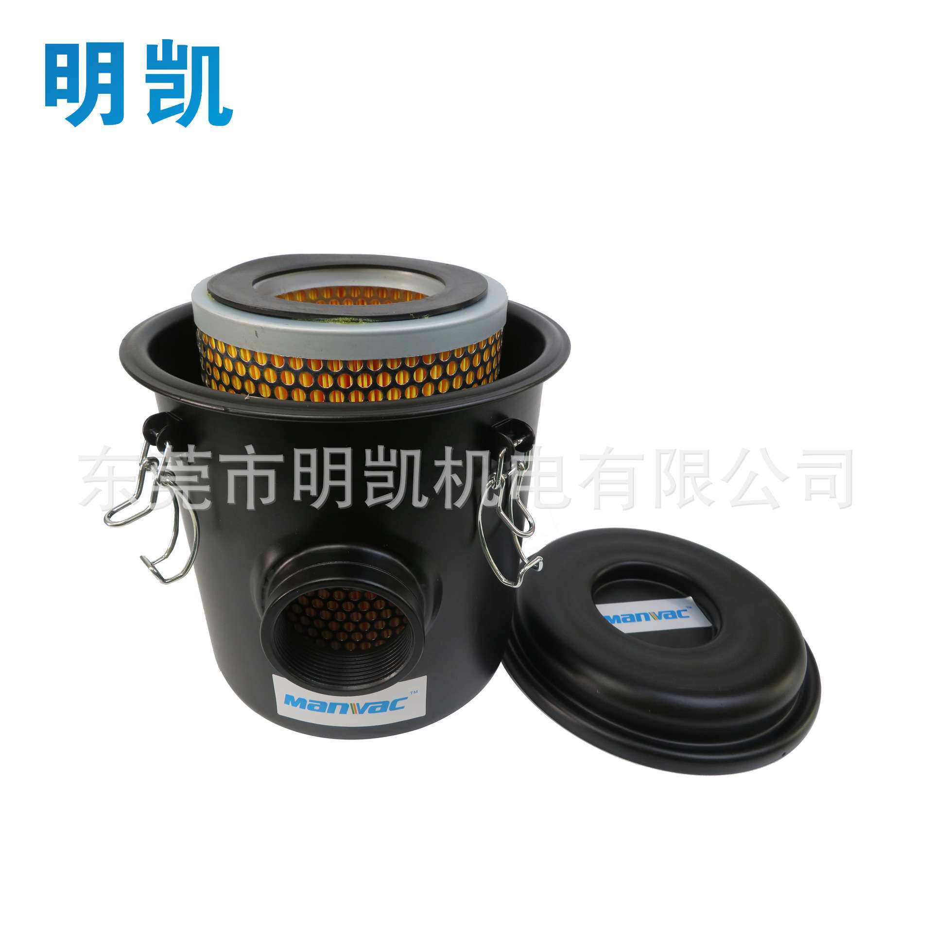 集尘过滤桶 滤芯高压风机外置过滤桶过滤芯过滤器前置过滤桶钢桶