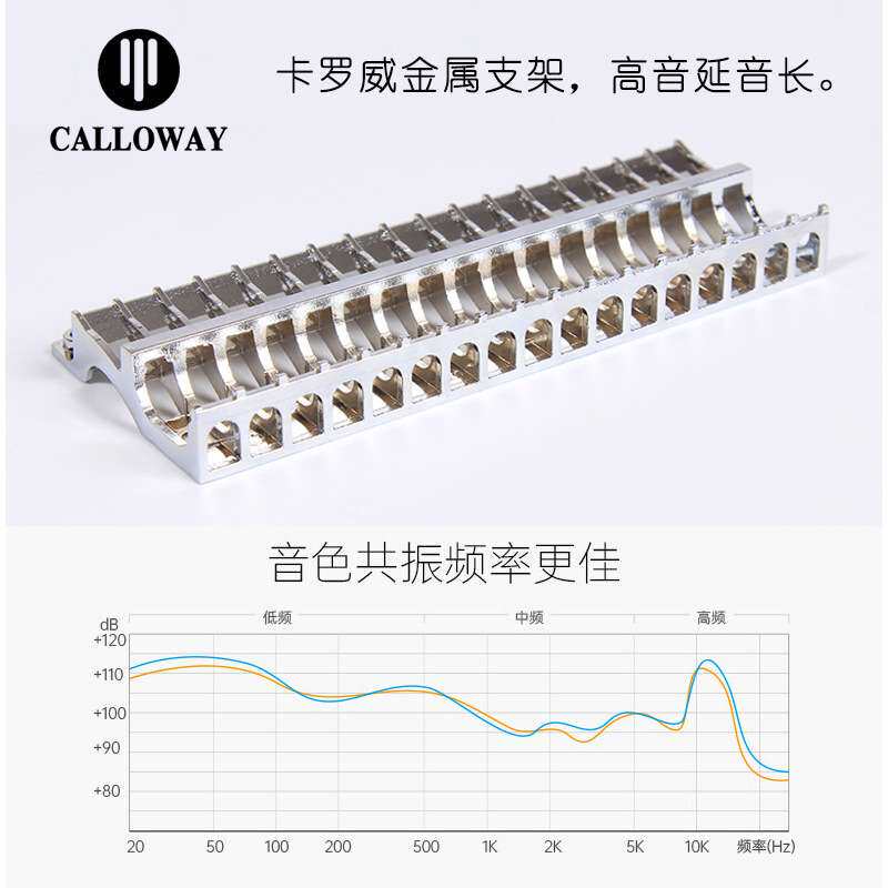 卡罗威Calloway新款17音林巴电箱拇指琴21音kalimba单板手指钢琴