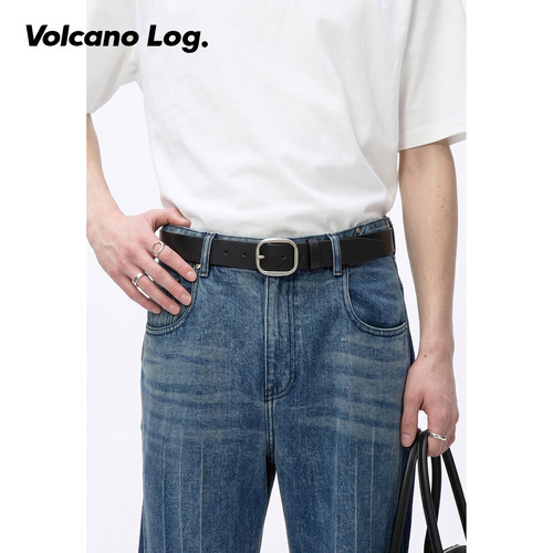 【火山日志】年轻潮流针扣腰带