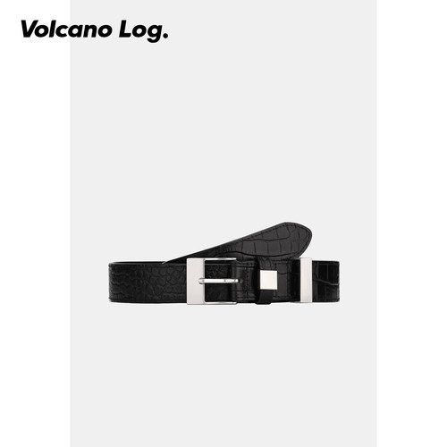 【火山日志】休闲潮流针扣腰带