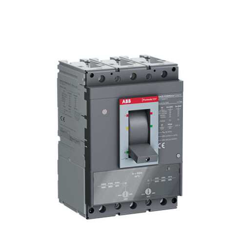 ABB塑壳断路器P3S 630 MA500 Im=3500…6500 3p F F/1SDA116438R1