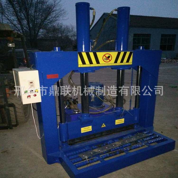 塑料膜卷材龙门铡切机 防水板卷材油压切割机 废丙膜卷液压切料机