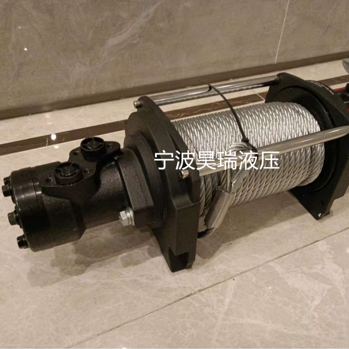 清障车液压绞盘 4吨卷扬机牵引机农机拖拉机用 清障车配件