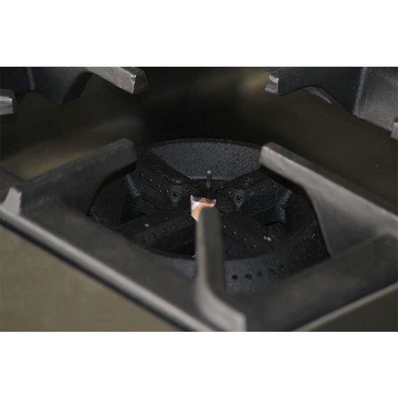 电磁台式四头煲仔炉连气烤箱六头连电焗炉连柜座商用煲仔炉砂锅炉