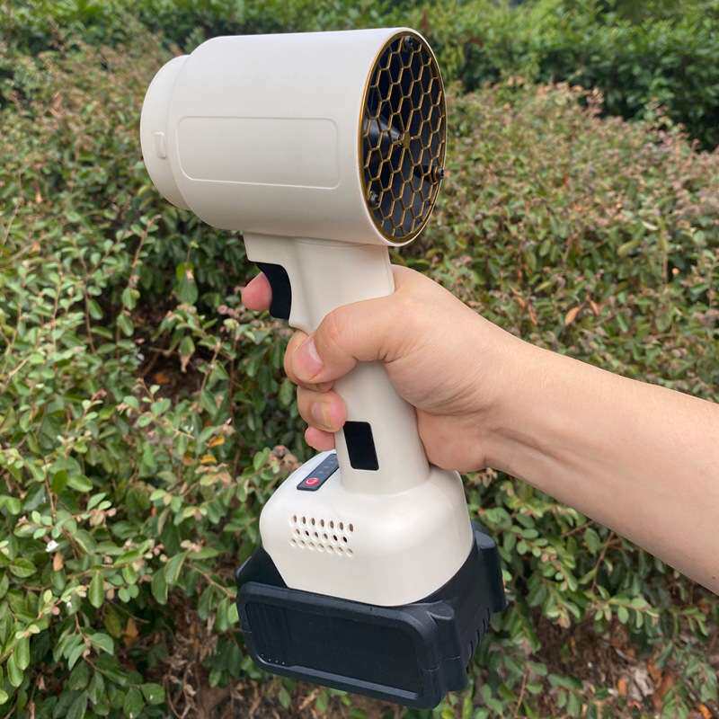 无刷外转子暴力风扇涵道暴风机吹水除尘大功率无线手持锂电吹叶机