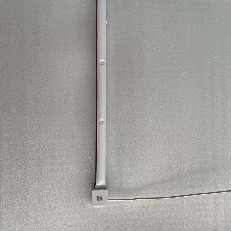 半镀白红外线加热管 隧道炉烘箱加热管 工业加热灯管短波加热管