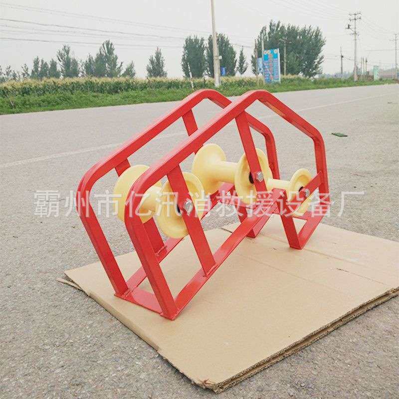 电缆放线尼龙滑轮电力放线滑车多用途两用放导线滑轮地线桥架转角