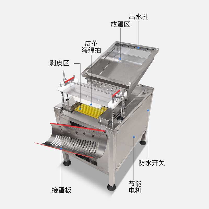 荣通鹌鹑蛋剥壳机小型去壳机鹌鹑蛋鸟蛋剥壳鸡蛋脱壳机去蛋壳机