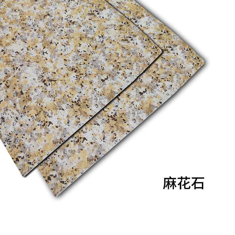 上海吉祥铝塑板黑白根4mm岗纹板门面门头造型材料仿大理石纹木纹