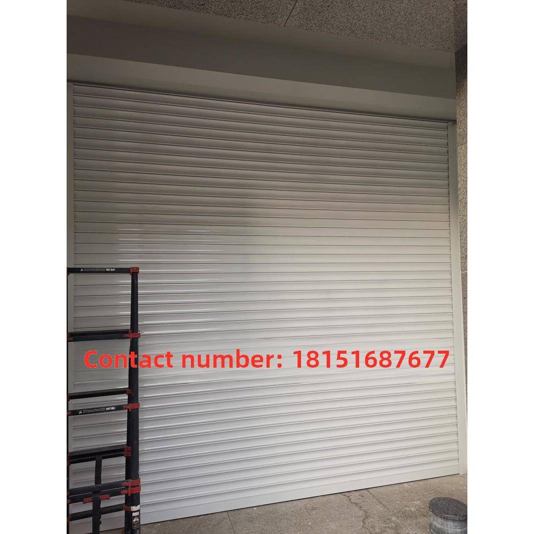 南京铝合金电动卷帘门进户门 防盗车库门手动卷帘门加厚卷闸门