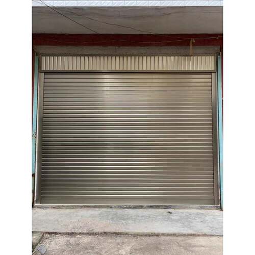 车库电动保温卷帘门发泡隔热铝合金卷闸门店铺防盗手动遥控别墅门