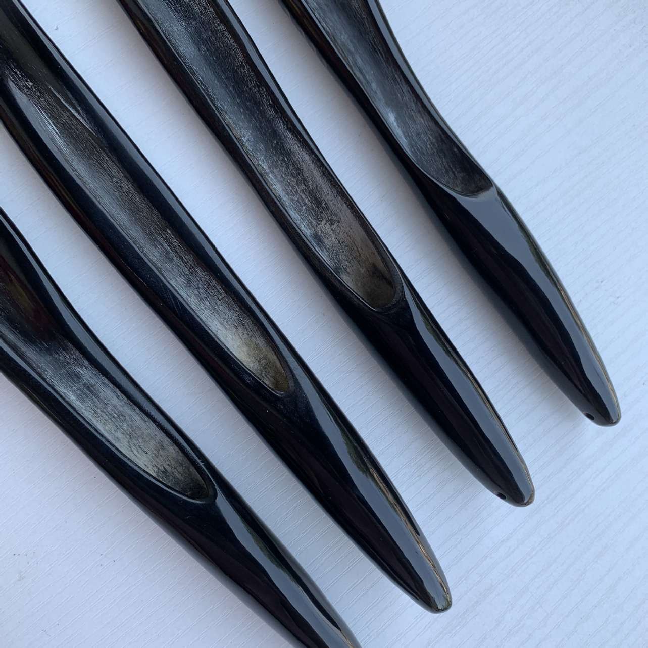 全牛角挠痒扒整根整体牛角痒痒挠敲背锤不求人牛角梳子厂家