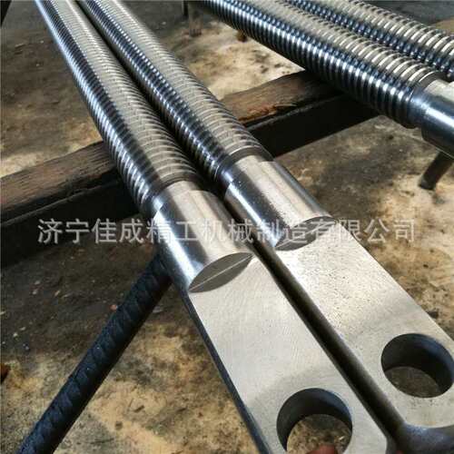 梯形丝杆精密机床丝杠Tr40T50T60螺距10七级正反牙升降丝杆
