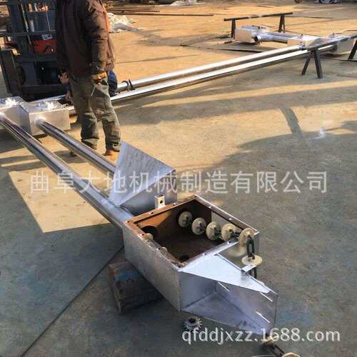 Z字型不锈钢管链式输送机 钛精矿管式管链输送机 大地管链输送机