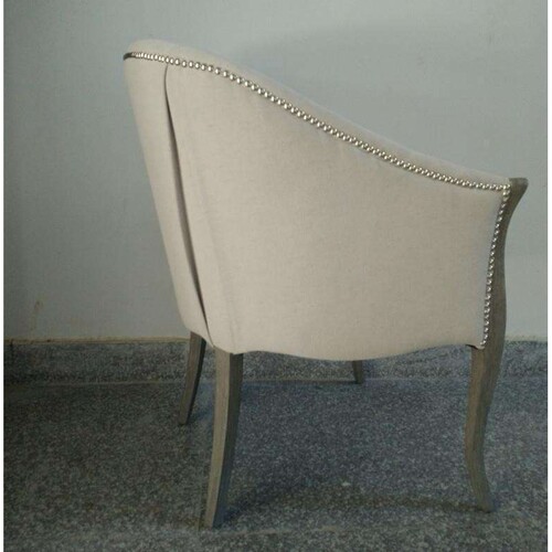 意式极简高端马鞍皮餐椅家用现代简约餐厅设计师扶手靠背书房椅子