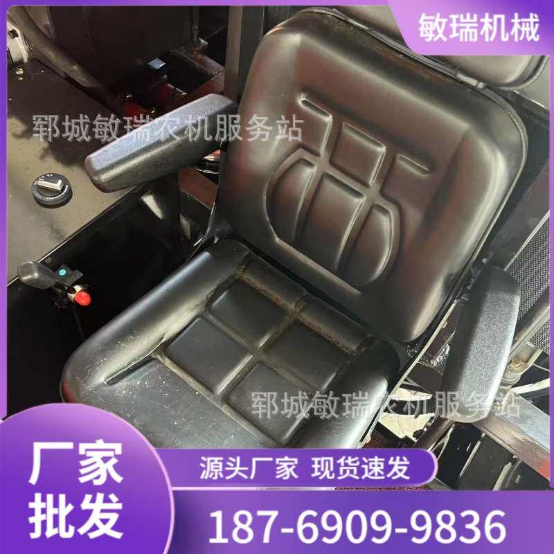 玉米秸秆青储机小型圆盘收获机牧草养殖牛羊草料储备机
