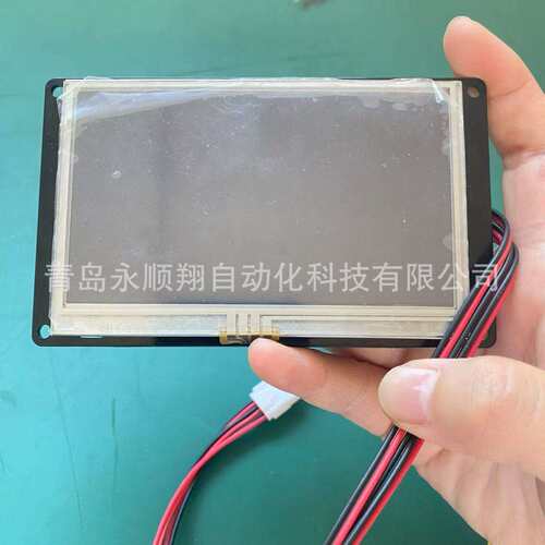 国产4.3寸触摸屏GL43B1_ST11C串口COM1(232),COM2(TTL芯片